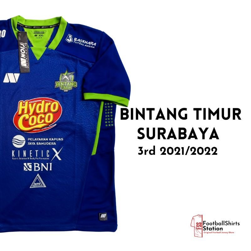 Jersey BTS Bintang Timur Surabaya 3rd 2021/2022 Original Noij