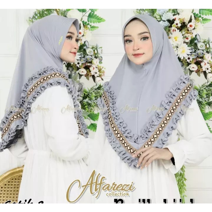 hijab gotik kekinian/hijab instan langsung pakai/hijab gotik new model