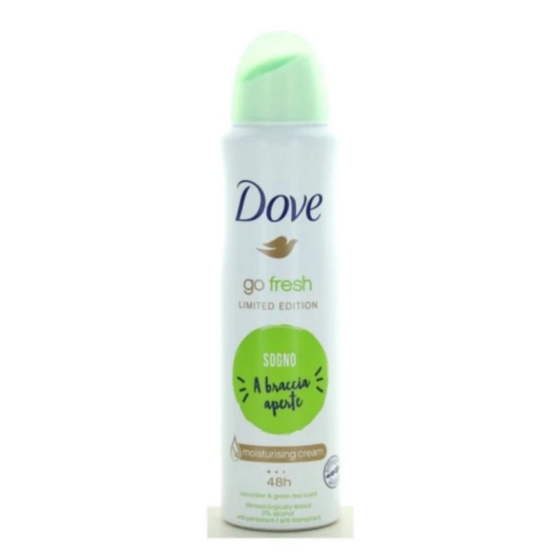 DOVE Go Fresh Deodorant Spray - CUCUMBER & GREEN TEA - 150ml