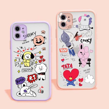 HYBRID BT21 KPOP CASE CASING SAMSUNG A53 5G A13 4G A20S A22 4G
