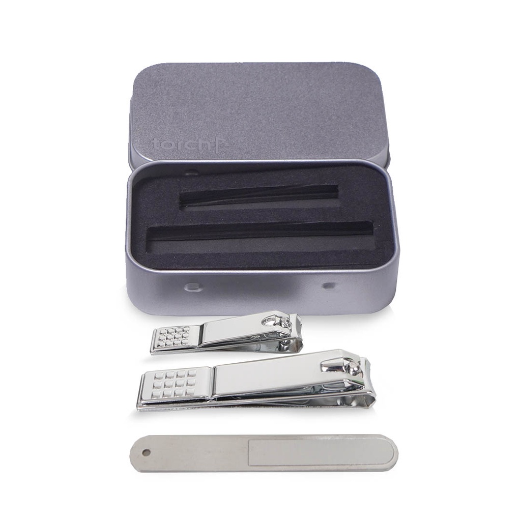 TORCH Depok Gunting Kuku Set Premium Stainless - Nail Clipper Nomina