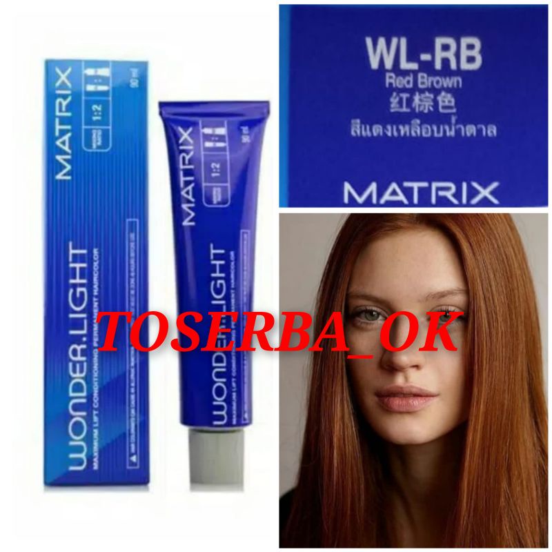 MATRIX WONDER LIGHT RED BROWN / WL-RB 90ML