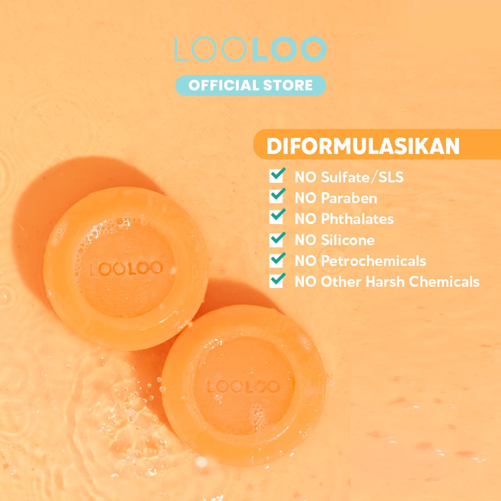 LooLoo Peachy Love Soap