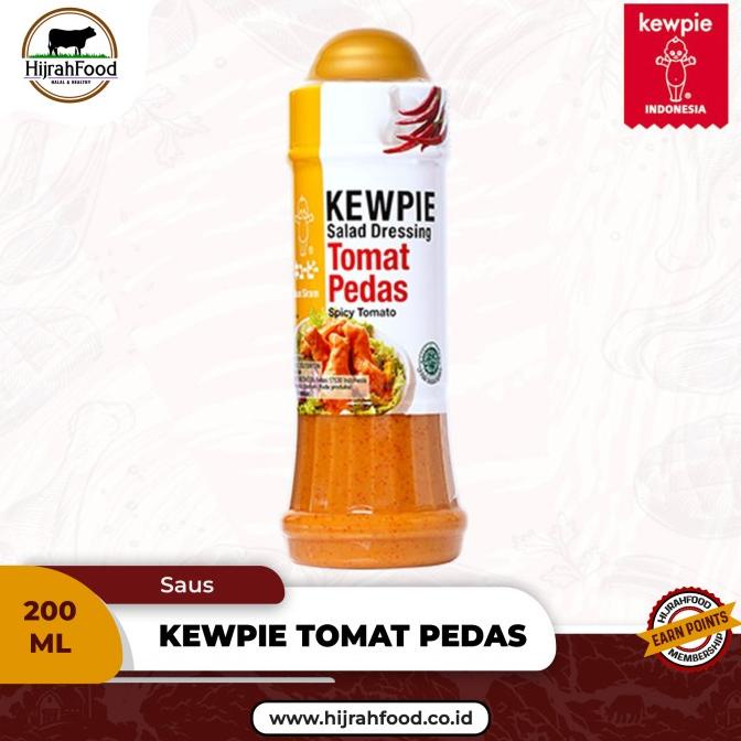 

Kewpie Salad Dressing | Saus Salad Spicy Tomato / Tomat Pedas (200 ml)