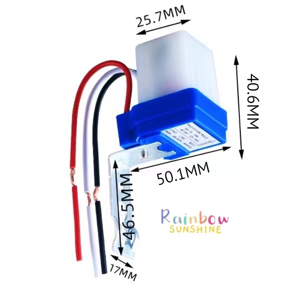 Sensor Lampu Otomatis Automatic Day Light Switch Sensor Cahaya AS-10 AC-220V