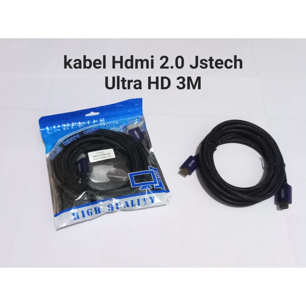 Kabel HDTV 2.0 ULTRA HD 4K JSTech 3meter