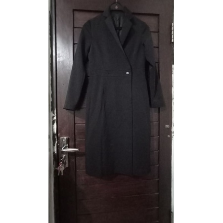 Tightrope Long Blazer preloved 1347.second branded blazer wanita panjang hitam