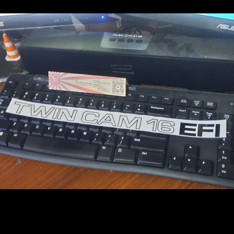 Stiker TWIN CAM 16 EFI Corolla Great