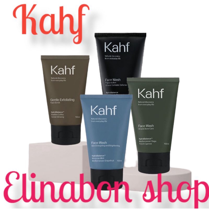 Kahf Facial Wash 100ml/sabun wajah pria