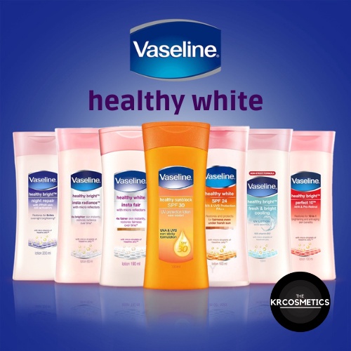VASELINE healty bright uv extra brightening body lotion aloe soothe extra 200 ml