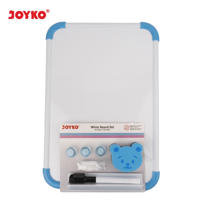 

Papan Tulis Putih Set Whiteboard Set Joyko WBS-160CO - Blue
