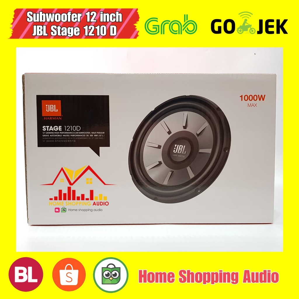 Jual Subwoofer Jbl Stage D Double Coil Subwoofer Inch Jbl Stage D Original Murah