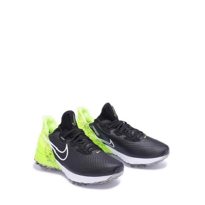 Sepatu Golf Nike Air Zoom Infinity Tour Black Yellow Men's ORI 100%