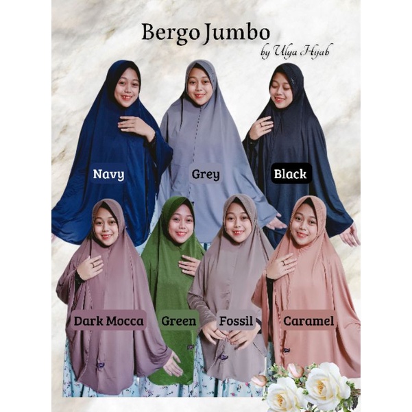 Bergo jumbo Jersey by Ulya Hijab