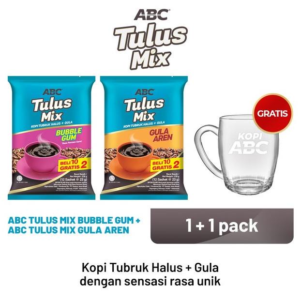 

TERBARU ABC Tulus Mix Bubble Gum + Tulus Mix Gula Aren FREE Gelas /KOPI RUBE/KOPI KAPAL API/KOPI SLB/KOPI PEJUANG/KOPI BUBUK