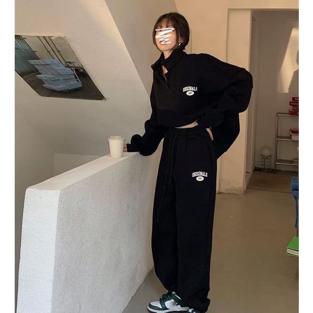 [COD] Sweater Celana 1987 One Set Setelan