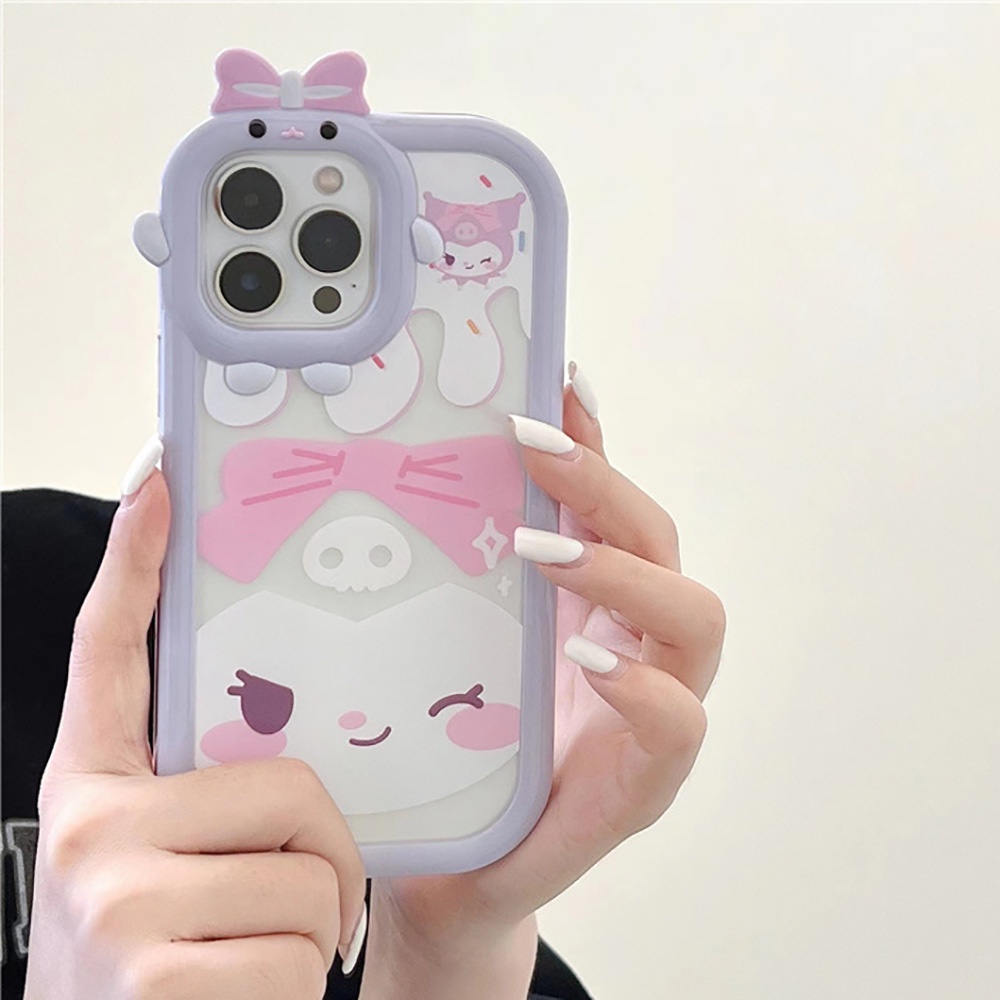 Soft Case Silikon Motif Kartun Kulomi Monster Untuk iPhone 11 12 13 14 Pro Max 6s 6 Plus 7 8 Plus XR X XS Max SE 2020 2022 14 Plus