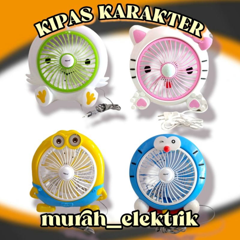 Kipas Karakter / Kipas Angin Karakter / Kipas Angin Mini