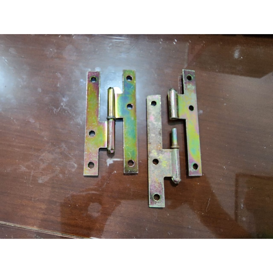 Engsel H 110 X 55 BERKARAT TERMURAH / Engsel Cabut Kuning MURAH / Engsel H OCP / Engsel OBRAL / Supplier Engsel / Engsel Ekonomis / Engsel pintu cabut / Engsel las / Engsel pintu copot