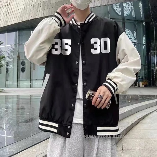Jaket Varsity Baseball Jepang Original Motif Jacket Basebal Bomber Varsity Reequest Inisal Nama Angk
