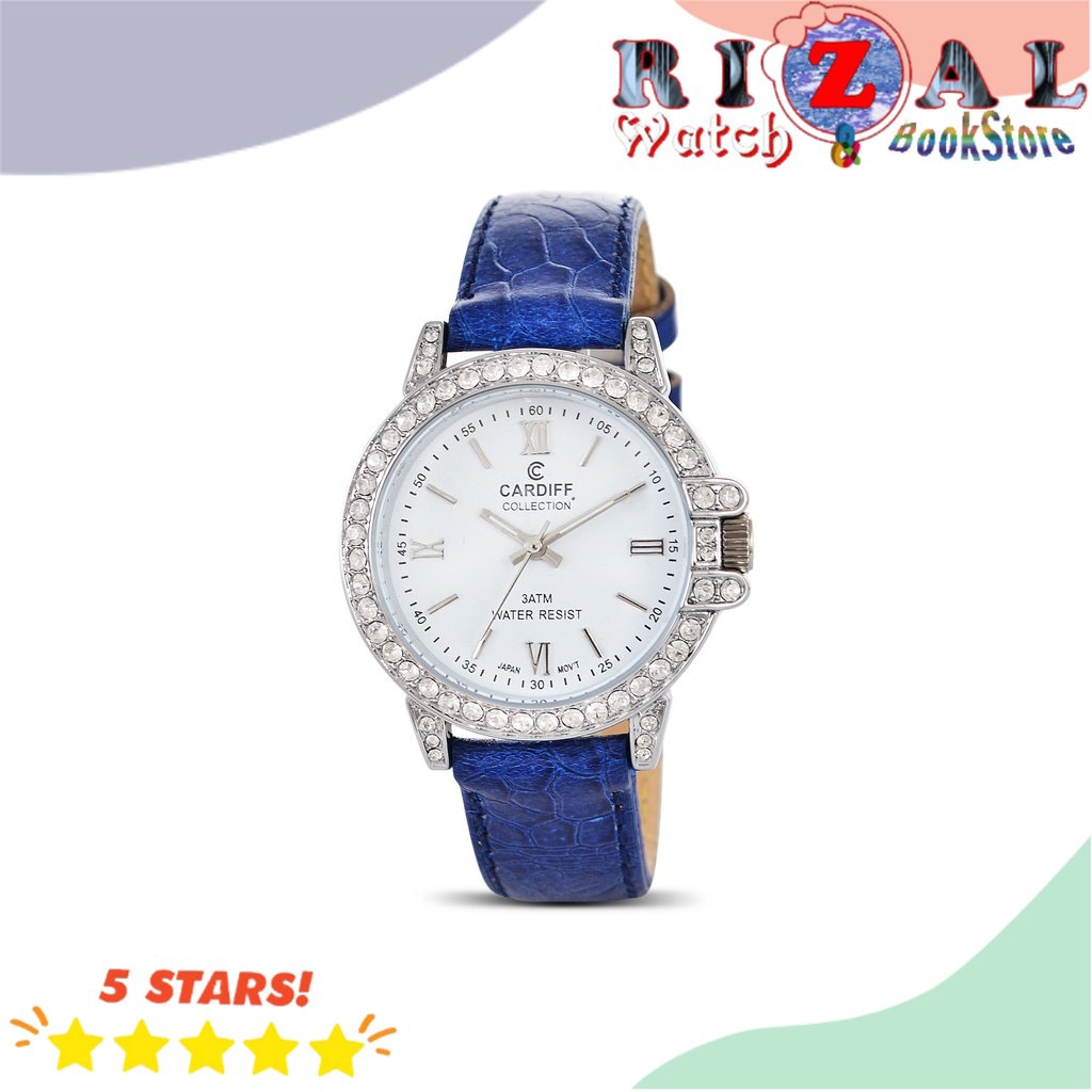Terlariss Cardiff Collection 1056 Jam Tangan Wanita Kulit Water Ressistant