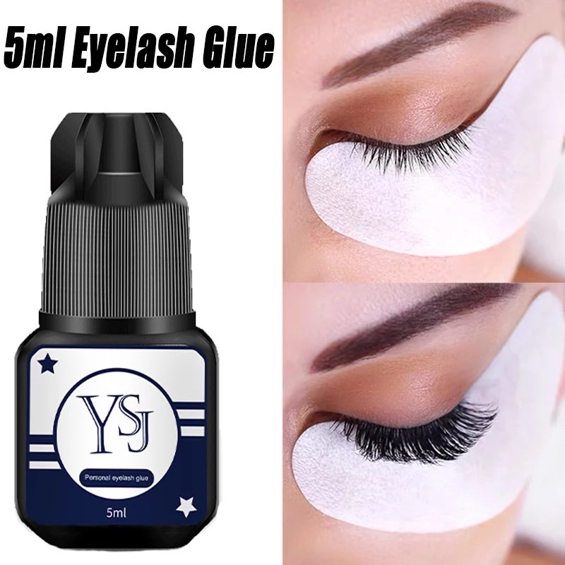 YSJ GLUE Eyelash Extension TIDAK PERIH tahan 1-2minggu BLACK GLUE