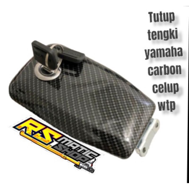 COVER TUTUP TENGKI/BENSIN YAMAHA RX KING,RX Z, RX SPESIAL,RX K YAMAHA CARBON CELUP WTP