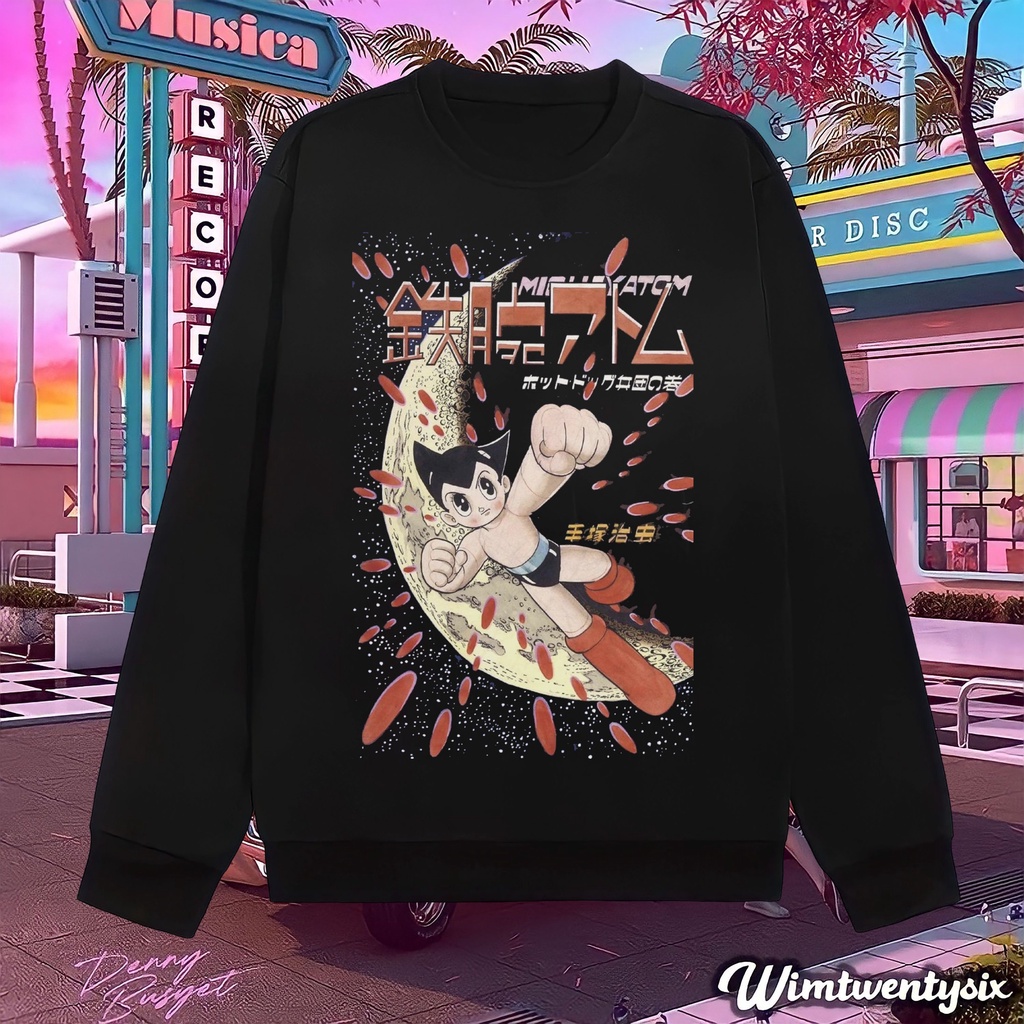 sweater | sweatshirt | crewneck | anime astroboy the power