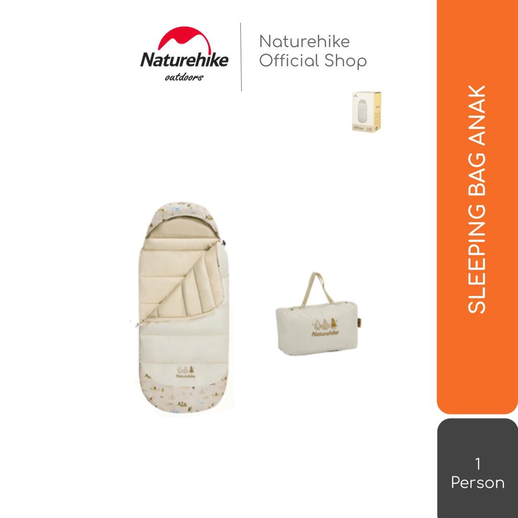 SLEEPING BAG / KANTONG TIDUR CAMPING ANAK NATUREHIKE CNH22SD001