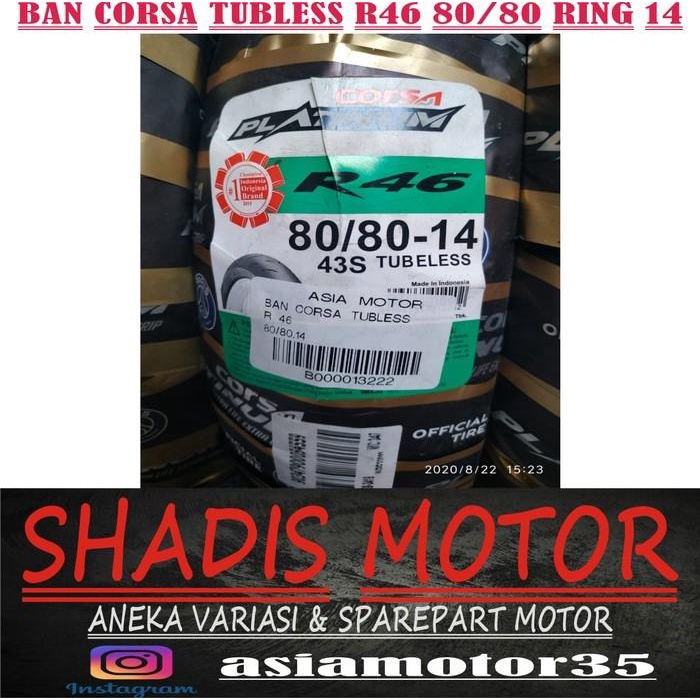 Ban Corsa Tubeless R46 80/80 Ring 14