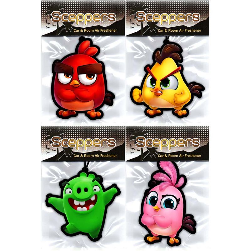 Sceppers Parfum Mobil Pengharum Ruangan Parfum Kertas Gantung - Angry Birds