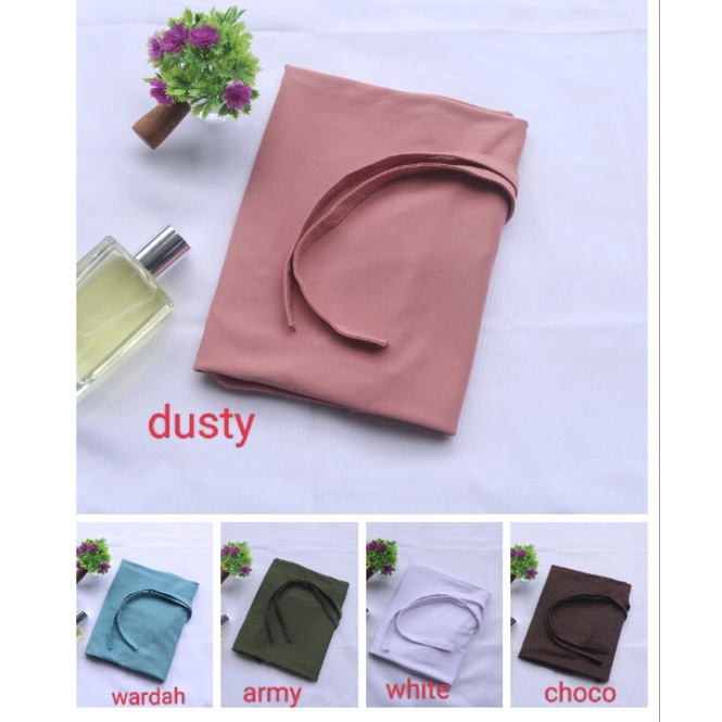 Hijab Bergo Jersey Tali Instan Jersey Premium Khimar Bergo instan