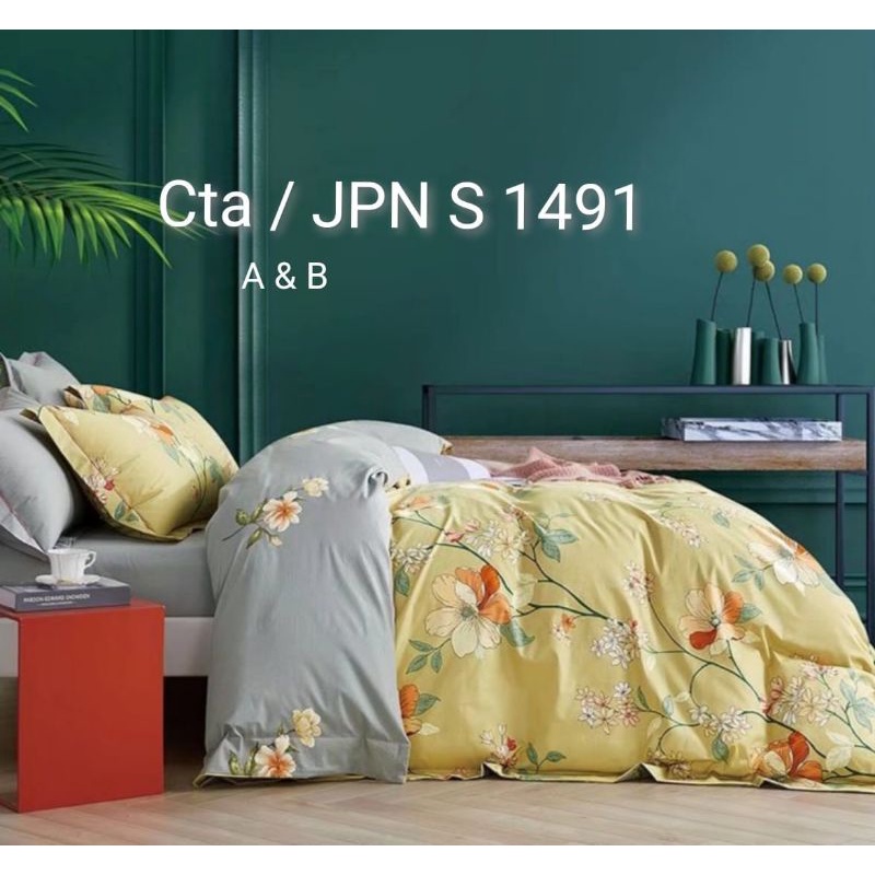 Sprei 180x200/200x200 katun jepang