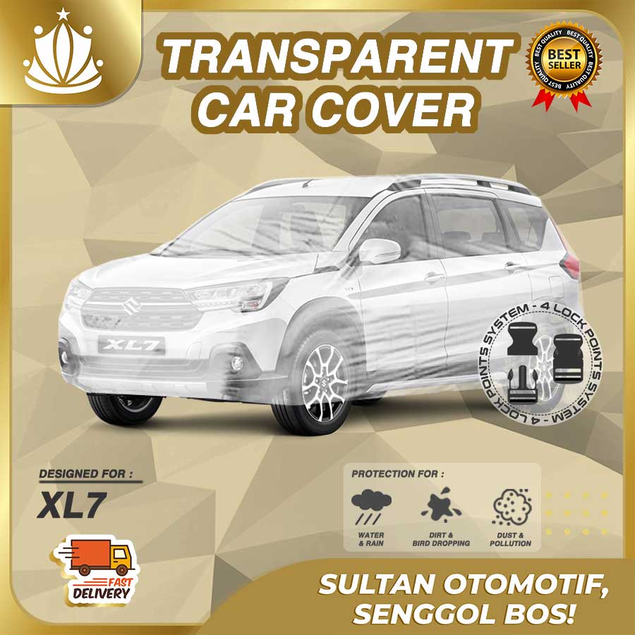 Body Cover Mobil Plastik TEBAL Suzuki XL7 WATERPROOF