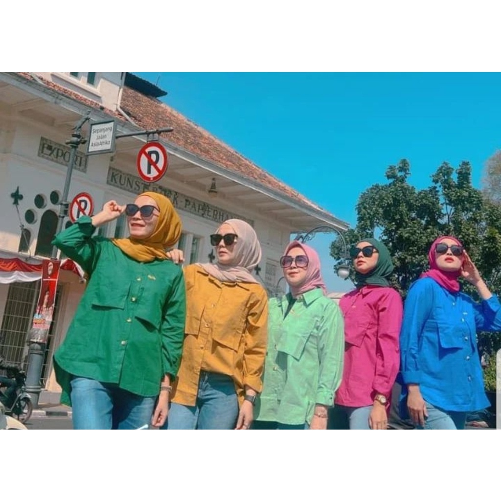 KEMEJA ESEMEL RAINBOW SHIRT