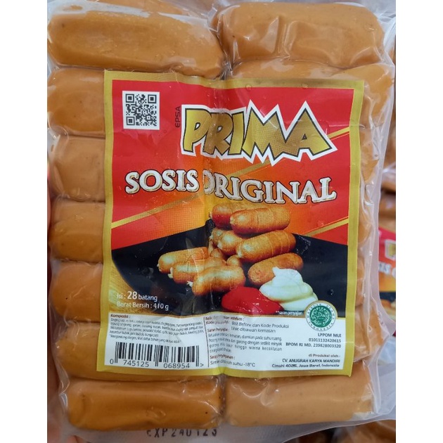 

PRIMA SOSIS BRATWURTS 410GR // FROZEN FOOD BANDUNG