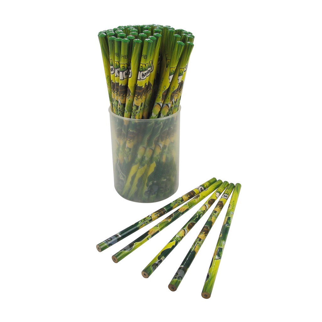 

Ben10 Pensil Kayu Grafit / Graphite Wooden Pencil HB Isi 68pcs BEST QUALITY