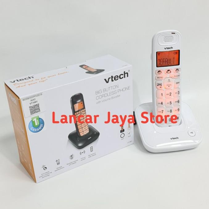 Telepon Wireless Vtech1091 Cordless Phone Vtech 1091 Original Vtech