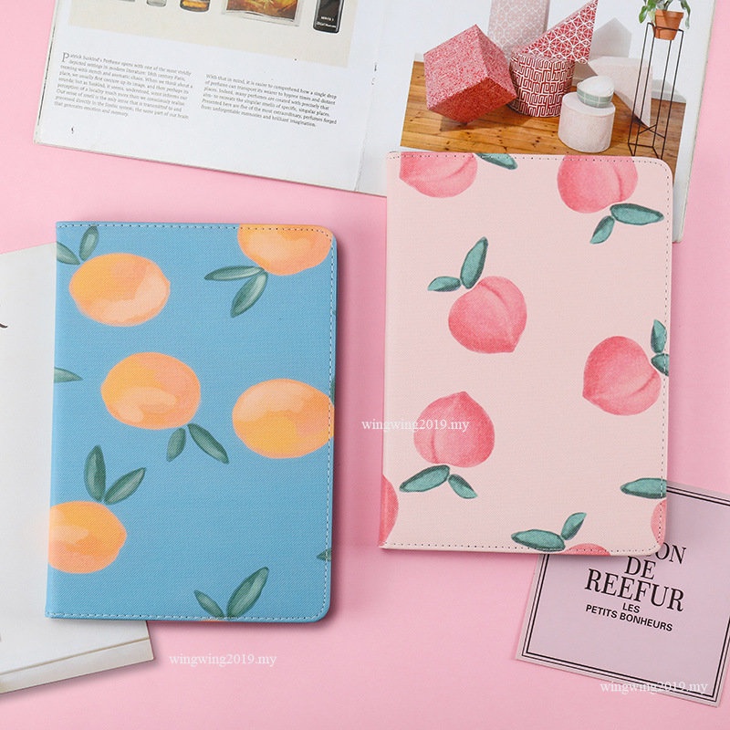 Case Bahan Kulit Motif Daisy Untuk Apple Ipad Pro11 air4 air5th 10.9 &quot;air3 Pro10.5&quot; air2 air1 iPad6 Mini5Th iPad8th iPad10.2 &quot;9