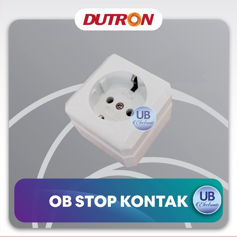 Stop Kontak Outbow Stop Kontak Tempel Dinding OB DUTRON