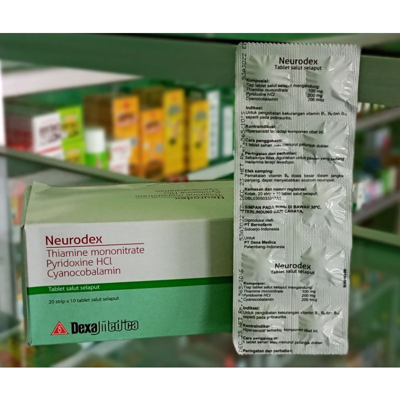 NEURODEX Tablet Vitamin Syaraf / Neurotropik