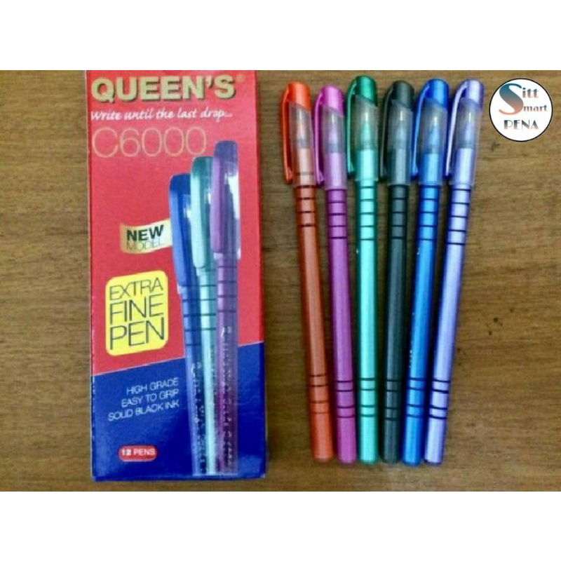 

Pulpen Faster Queen's C6000 1PCK (12PCS)