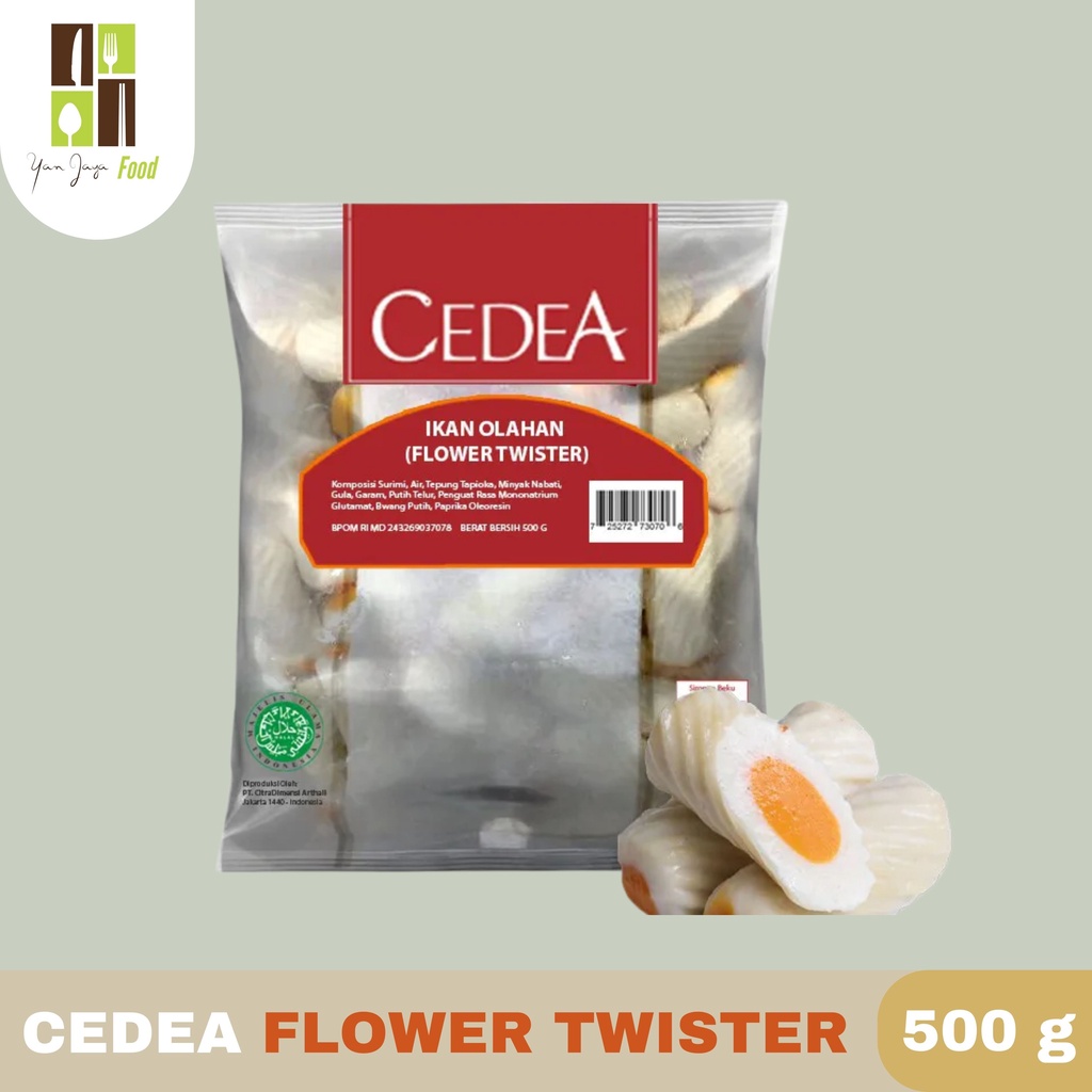 

Cedea Flower Twister Baso Ikan [500g]