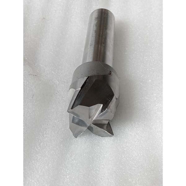 Endmill Carbide 22 mm 4 flute Mata bor frais 22 mm bekas siap pakai