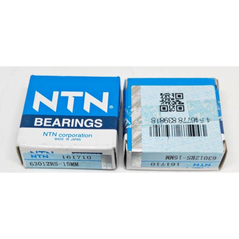 BEARING 6301 - 15 MM NTN 6301 2RS - 15 MM ( BORE )