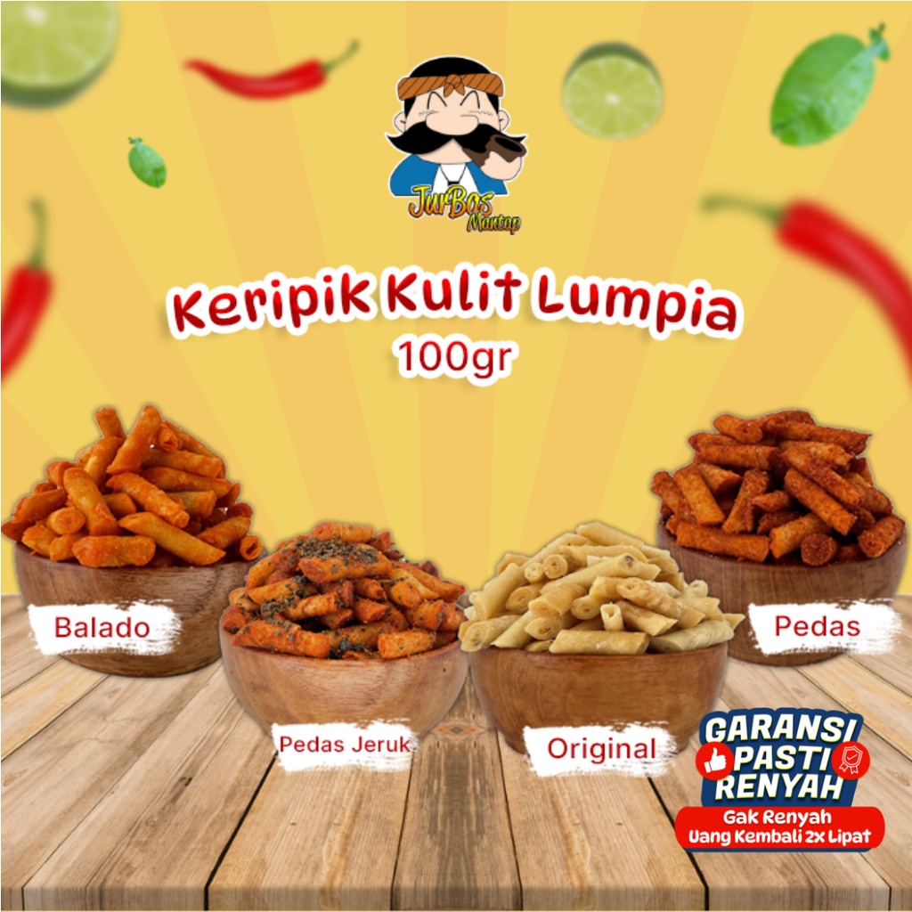 

Kulit Lumpia Goreng 100 gram Kulpi