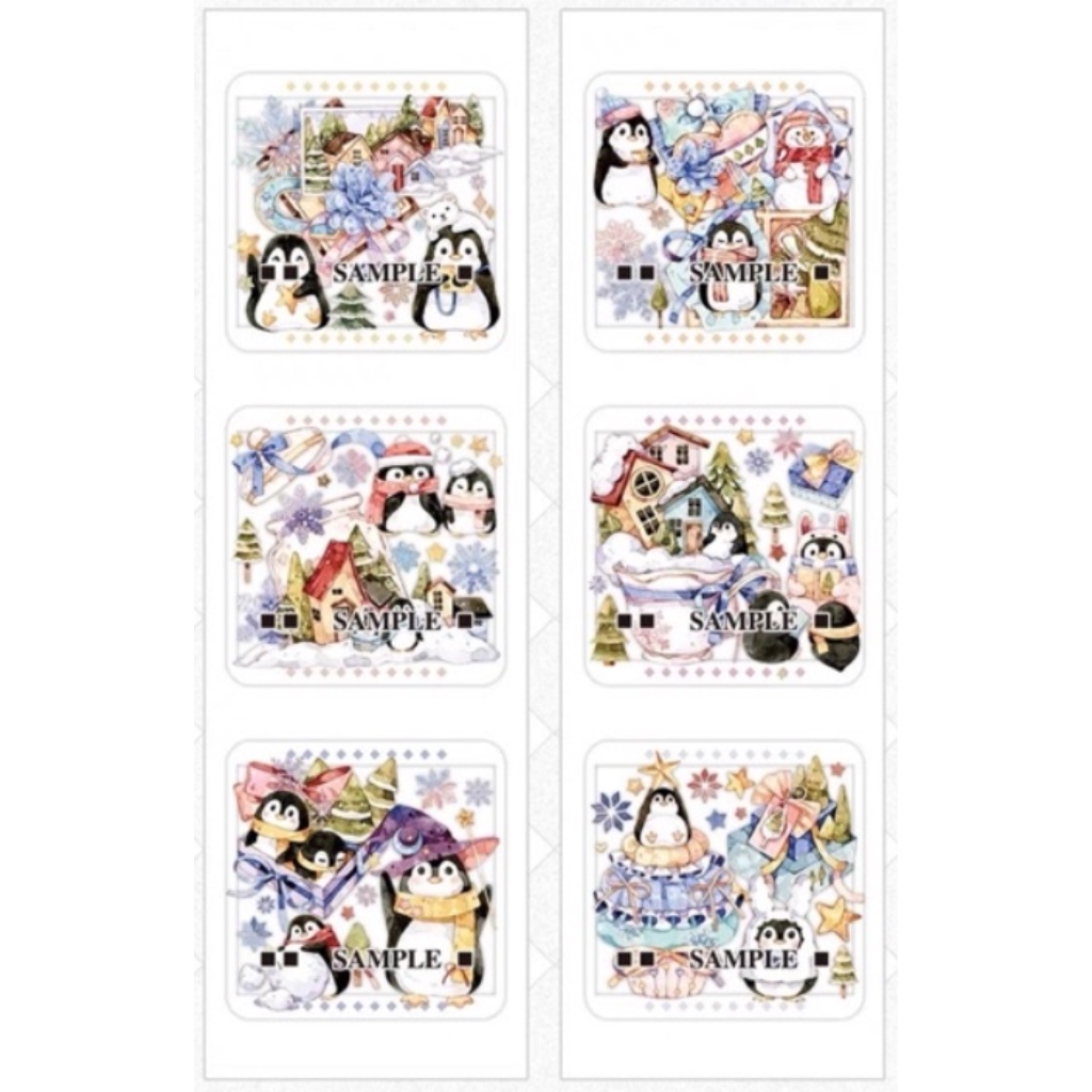 

Wines Studio Winter Wishes Sealing Sticker Sampler