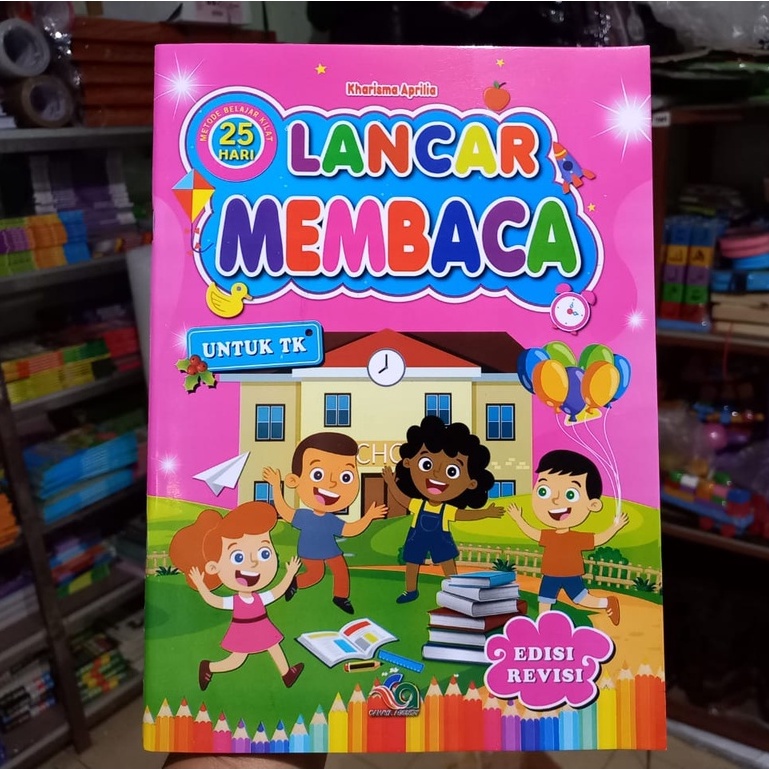 25 hari Lancar Membaca Full Color (Untuk TK)