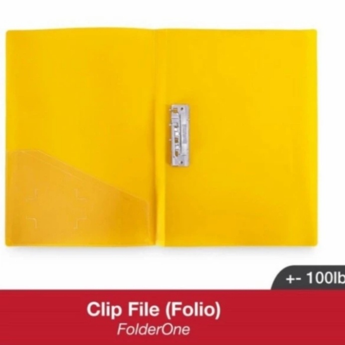 

Clip File Folio / Map jepit Folio Merk Folder One(1pcs)