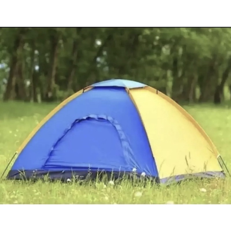 TDC 05 Tenda Camping 2 Pintu Masuk / Tenda 3 - 5 Orang 200cm x 150cm Super Tahan Air